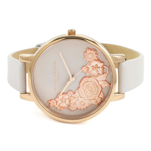 3D Bouquet Blush & Rose Gold Watch